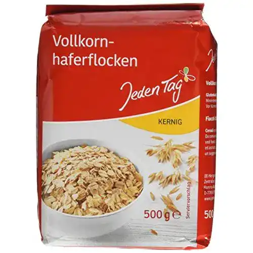 Die beste Kernige Haferflocken Jeden Tag Kernige Vollkornhaferflocken 500 g 2026 Test Bestseller Kernige Haferflocken Jeden Tag Kernige Vollkornhaferflocken 500 g