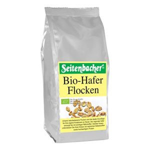 Kernige Haferflocken Seitenbacher Bio-Haferflocken, 6 x 500 g