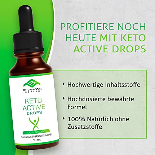 Keto-Tropfen PHARMA HEALTH Keto Active Drops 10 ml