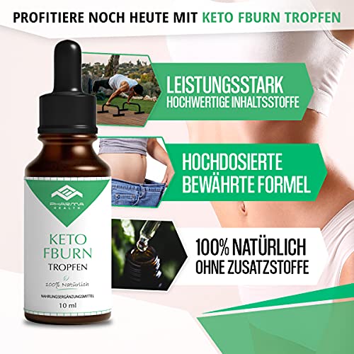 Keto-Tropfen PHARMA HEALTH Keto FBurn Tropfen 10 ml