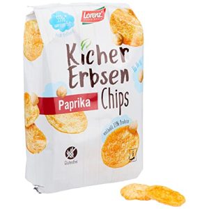 Kichererbsen-Chips Lorenz Snack World, Paprika, 12 x 85g