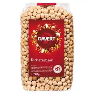 Kichererbsen Davert, 4 x 500 g Bio