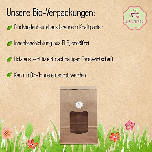 Kichererbsen SÜSSUNDCLEVER.DE est 2016, Bio, 1 kg, plastikfrei