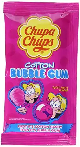 Kinderkaugummi Chupa Chups Cotton Bubble Gum, 14 x 11 g