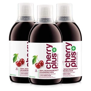Kirschsaft Cherry Plus-Das Original Cherry PLUS Konzentrat, 3 x