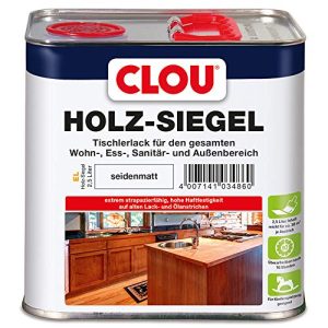 Klarlack CLOU Holz-Siegel Tischlerlack: seidenmatt, 2,50 L