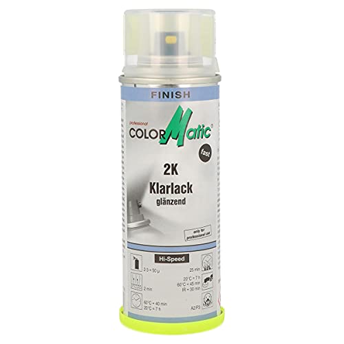 Klarlack-Spray COLORMATIC 187216 2K Hi-Speed Klarlack 200 ml