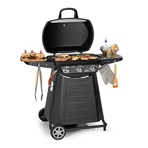 Klarstein-Gasgrill Klarstein Vanquish, 3 Brenner, Leistung: 9 kW