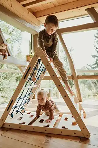 Klettergerüst Indoor Kletterling “Orang-Utan” mit Kletternetz