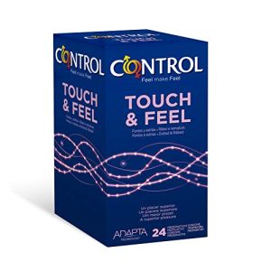 Kondome mit Noppen CONTROL Touch & Feel Kondome, 24