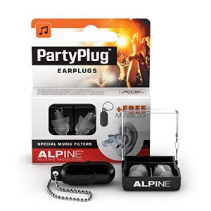 Konzert-Ohrstöpsel Alpine PartyPlug Gehörschutz, transparent
