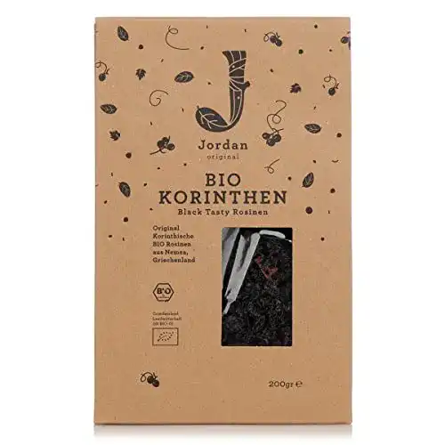 Korinthen Jordan Olivenöl Jordan Original, Bio, Black Tasty