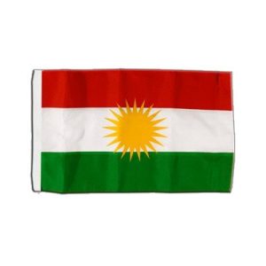 Kurdistan-Flagge Flaggenfritze ® Flagge Kurdistan 30 x 45 cm