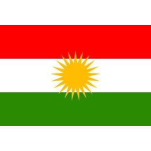 Kurdistan-Flagge Yantec Kurdistan Flagge 90 * 150 cm