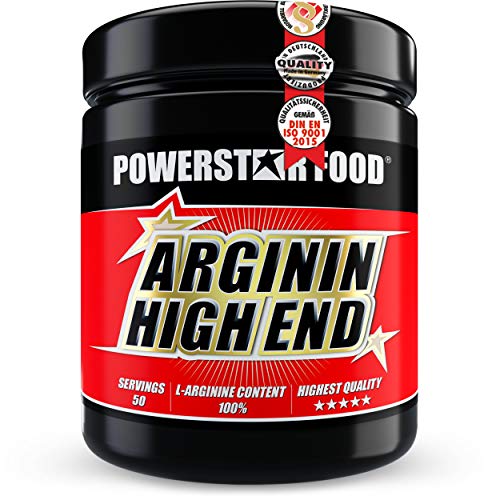 L-Arginin-Pulver POWERSTAR FOOD ARGININ HIGH END 500g