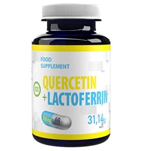 Lactoferrin Hepatica Quercetin mit -Komplex 60 Kapseln