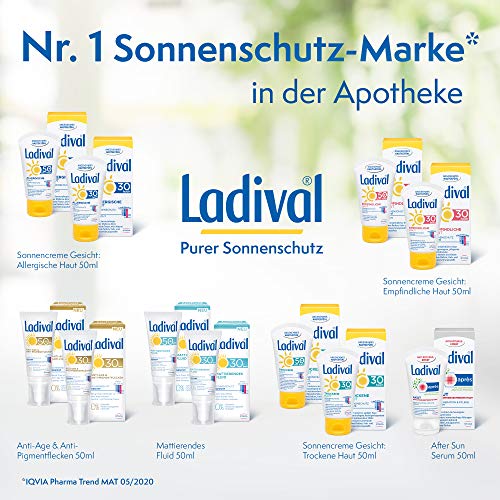 Ladival-Sonnencreme Ladival Mattierendes Fluid LSF 50+, 50 ml