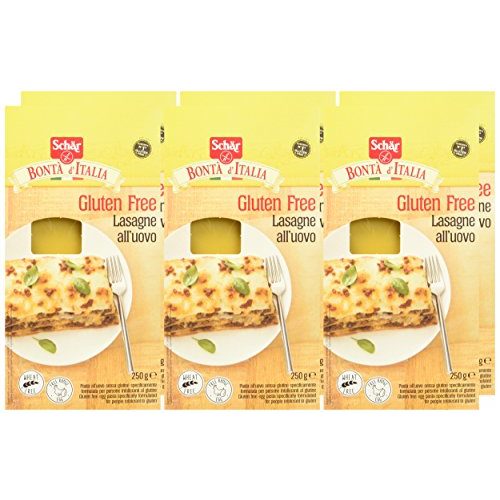 Lasagneplatten Schär Pasta Lasagne glutenfrei 250g, 6er Pack
