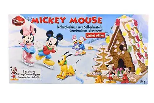 Lebkuchenhaus Hack, Mickey Mouse zum Selberbasteln 485g