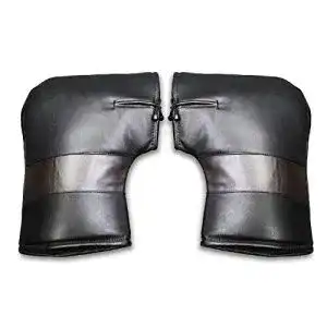 Lenkerstulpen Motorrad BETTERLE Winter Leder wasserdicht