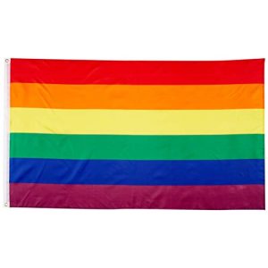 LGBTQ-Flagge Flaggenking 17089 Regenbogen Gay, wetterfest