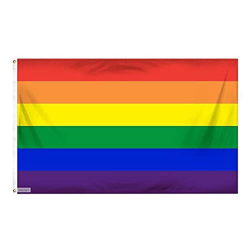 Die beste lgbtq flagge fontee 90x150 cm lebendige farbe Bestsleller kaufen