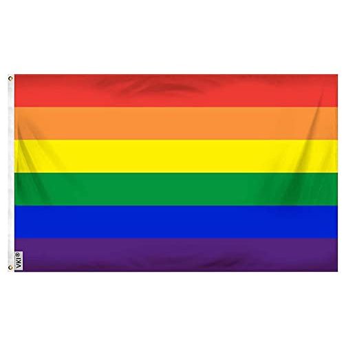 Die beste lgbtq flagge vki flagge regenbogen 90x150cm Bestsleller kaufen