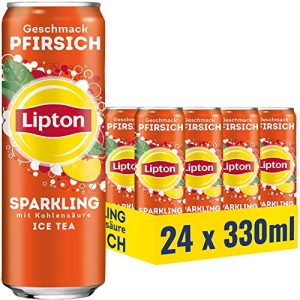 Lipton-Eistee LIPTON ICE TEA Sparkling Pfirsich, 24 x 0.33l