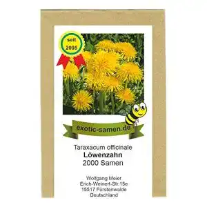 Löwenzahn-Samen exotic-samen Taraxacum officinale, 2000 Samen