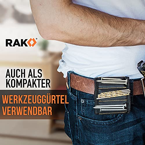 Magnetarmband für Handwerker RAK, Verstauen von Schrauben