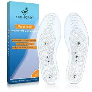 Magnetische Einlegesohlen ORTHOPEO © Massagesohlen