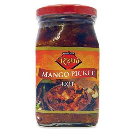 Mango-Pickles Rishta, Mango Pickle Hot, scharf eingelegte Mango