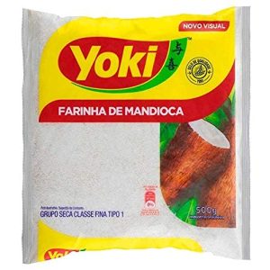 Maniokmehl Yoki Farinha de Mandioca Crua, 500g