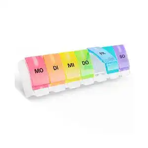 Medikamentendosierer Eono by Amazon Pillendose 7 Fächer