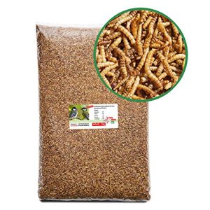 Mehlwürmer Paul´s Mühle getrocknet, Proteinreiche Würmer, 5 kg