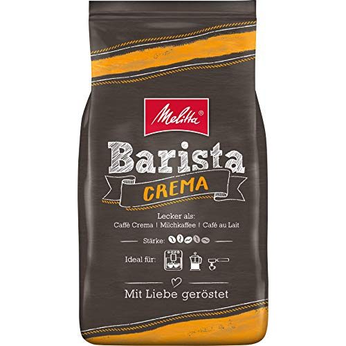 Melitta-Kaffee Melitta Barista Crema, Ganze Kaffeebohnen, 1kg