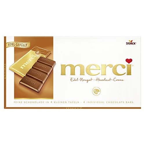 Die beste merci schokolade merci edel nougat 112 g Bestsleller kaufen