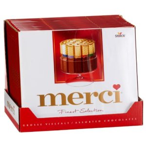 Merci-Schokolade merci Große Vielfalt, 10 x 250 g