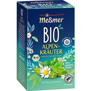 Meßmer-Tee Meßmer Bio Alpenkräuter, 100% natürliche Zutaten