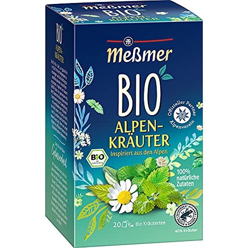 Die beste messmer tee messmer bio alpenkraeuter 100 natuerliche zutaten Bestsleller kaufen