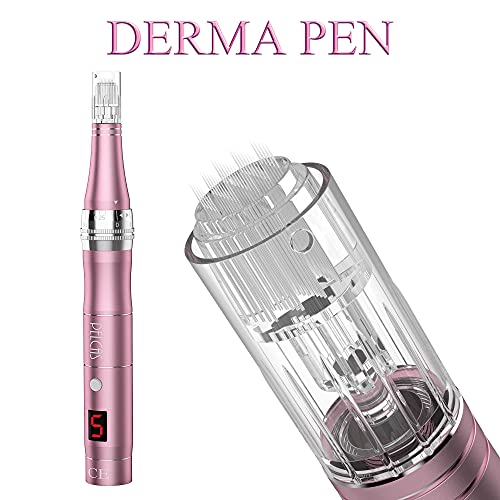 Microneedling-Pen PELCAS Derma Stift mit LCD-Bildschirm