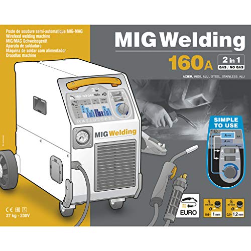 MIG-MAG-Schweißgerät GYS Schutzgasschweißgerät 160 A