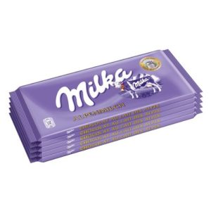 Milka-Schokolade Milka Alpenmilch 5 x 100g