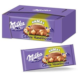 Milka-Schokolade Milka Ganze Haselnüsse 13 x 270g Großtafel