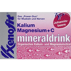 Mineraldrink Xenofit Kalium, Magnesium + Vitamin C, 20×5,7g