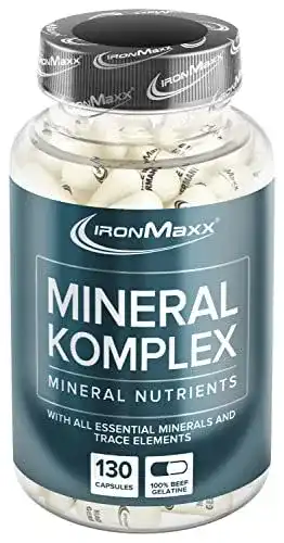 Mineraltabletten IronMaxx Mineralkomplex, 130 Kapseln