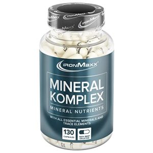 Mineraltabletten IronMaxx Mineralkomplex, 130 Kapseln