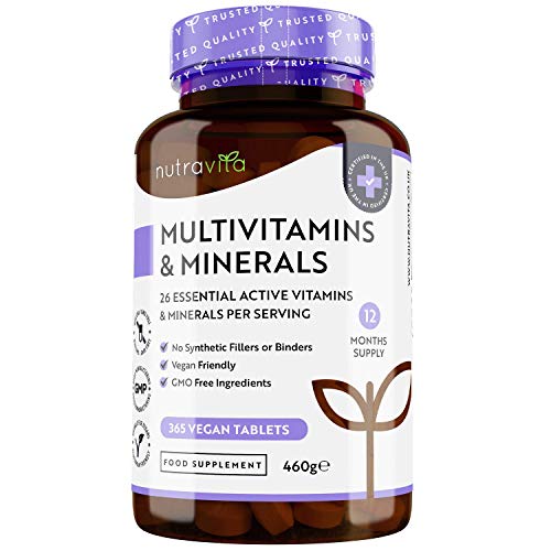 Mineraltabletten Nutravita Multivitamin & Mineralstoffe, 365 Tabl.