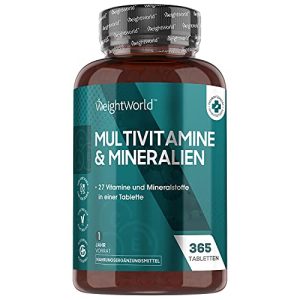 Mineraltabletten WeightWorld Multivitamine & Mineralien