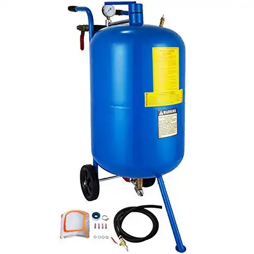 Mobiles Sandstrahlgerät BanabaB 75L 20 Gallon Sandstrahlen Pot